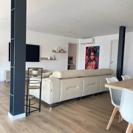 公寓 Piso Moderno De Lujo Junto A La Plaza Triangular 貝尼多姆